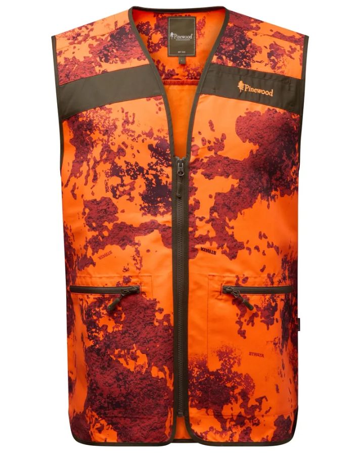 Pinewood Hunters Camou Hunting Vest 5621