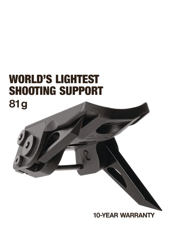 OXA SpikePod Hunter lightweight rifle shooting stabilizer