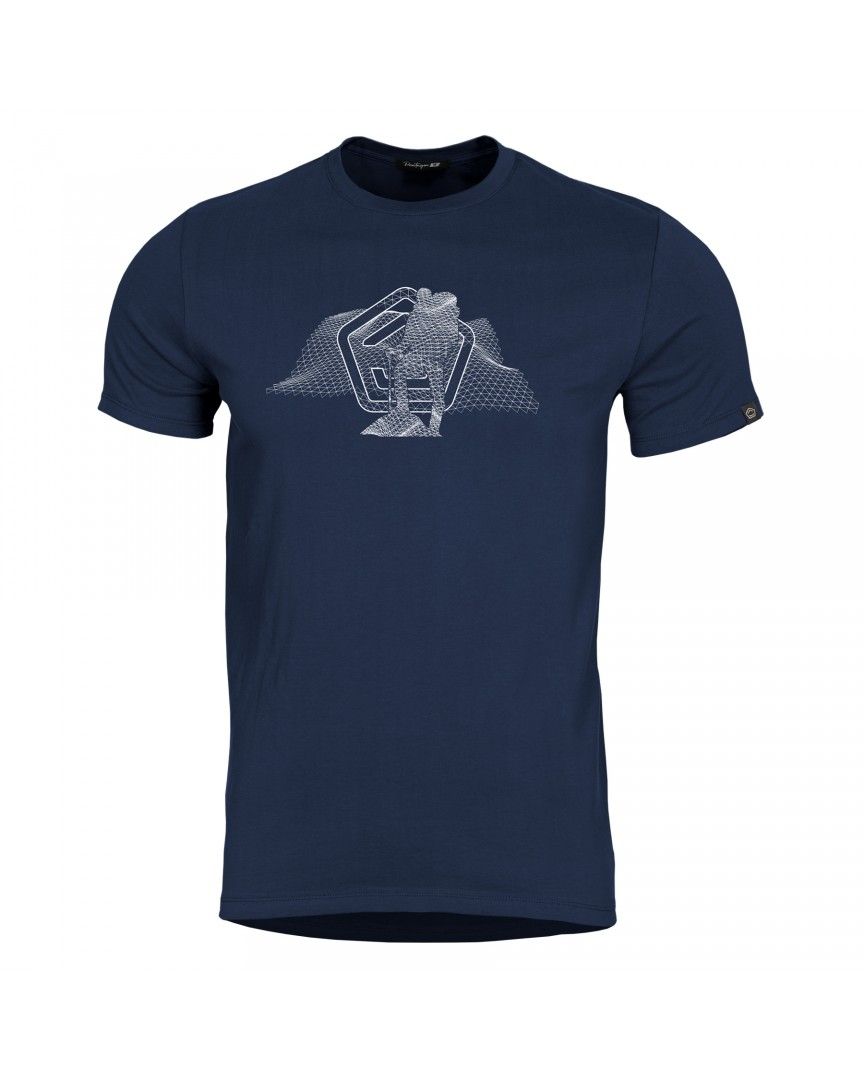 Pentagon Wireframe men's cotton T-shirt for hunting hiking and outdoor use