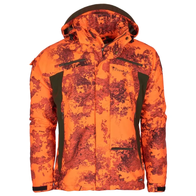 Pinewood Hunter Pro Xtreme 2.0 Strata Blaze orange camouflage hunting jacket