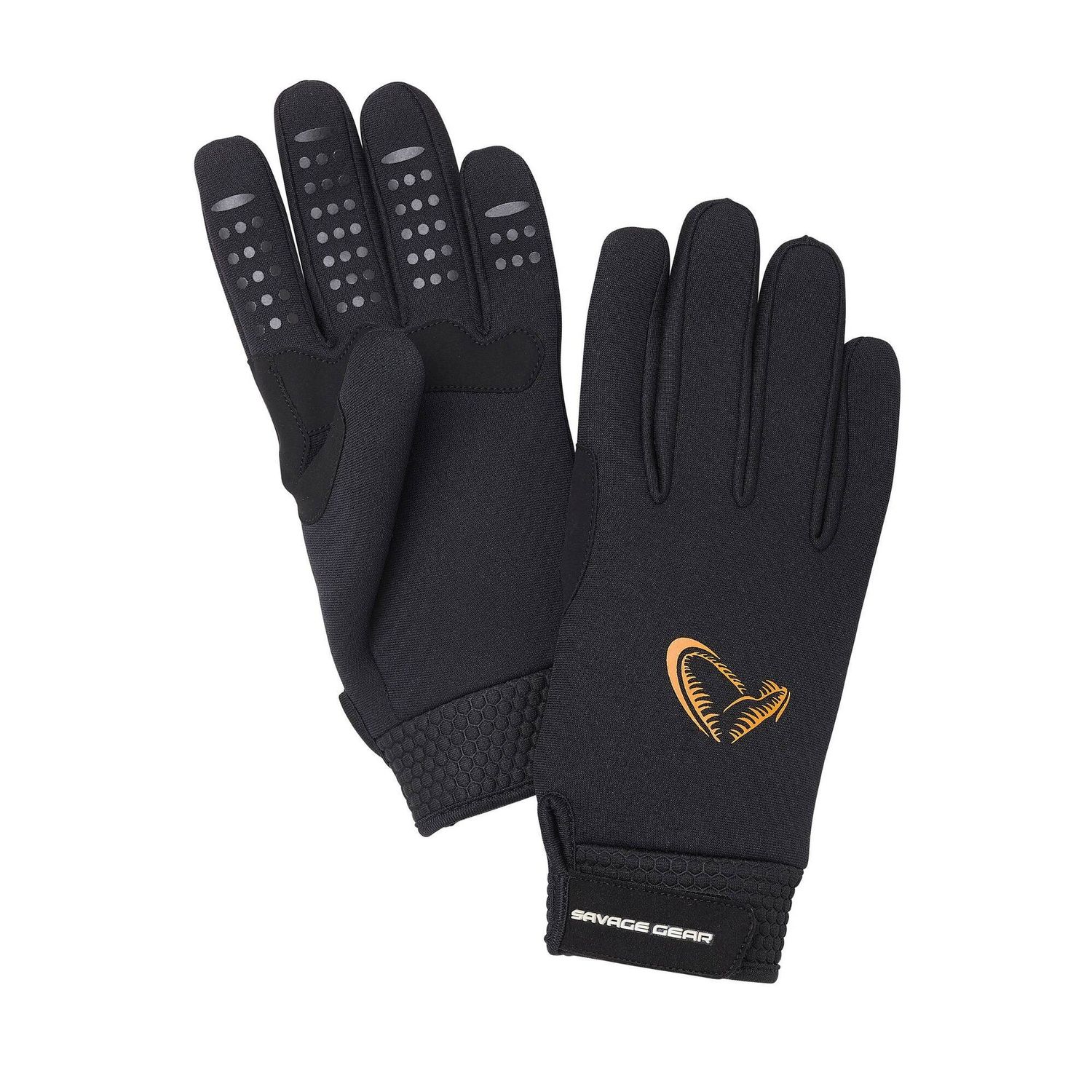 Savage Gear warm neoprene stretch fishing gloves