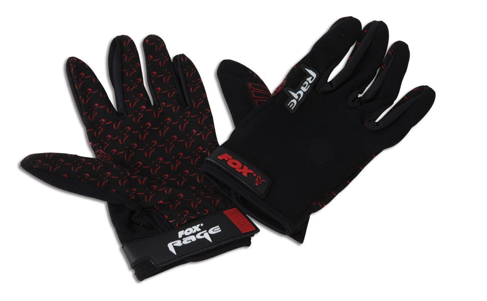 FOX Rage fishing gloves for predator fishing and fish handling