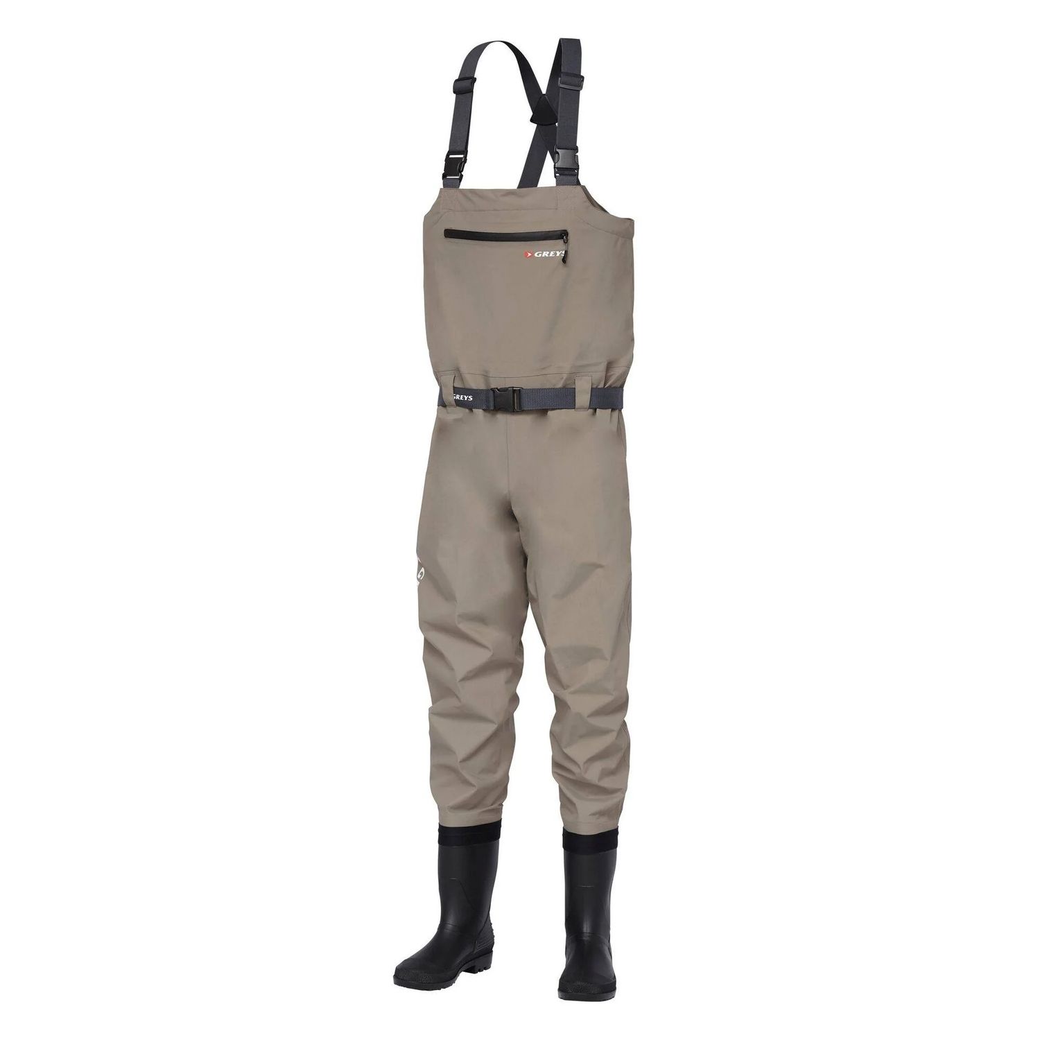 GREYS breathable bootfoot fishing waders with integrated boots
