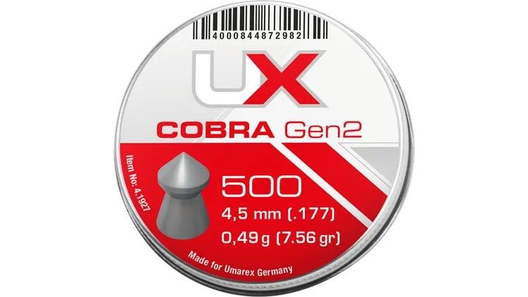 Umarex UX Cobra Gen2 4.5 mm pointed airgun pellets