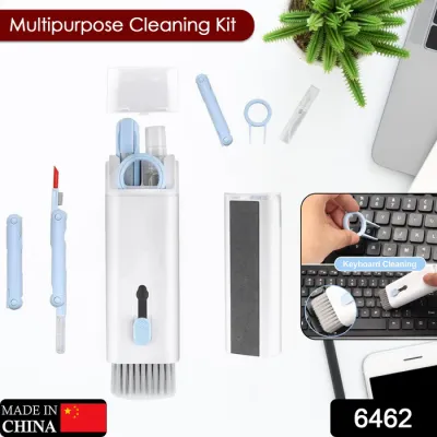 6462 7 IN 1 ELECTRONIC CLEANER KIT, CLEANING KIT FOR MONITOR KEYBOARD AIRPODS, SCREEN DUST BRUSH INCLUDING SOFT SWEEP, SWIPE, AIRPOD CLEANER PEN, KEY PULLER AND SPRAY BOTTLE 02
