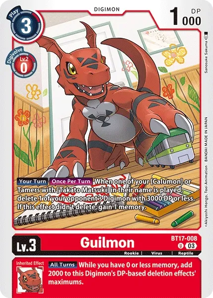 BT17-008 Guilmon, UC