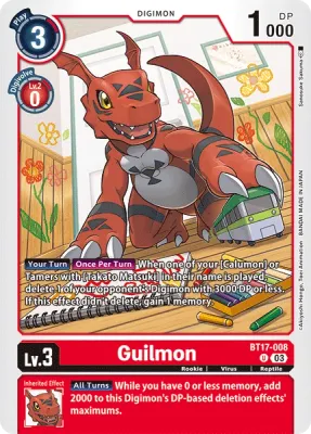 BT17-008 Guilmon, UC
