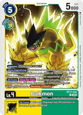 BT17-034 Bulkmon, C