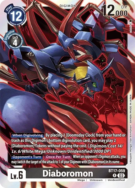 BT17-059 Diaboromon, R
