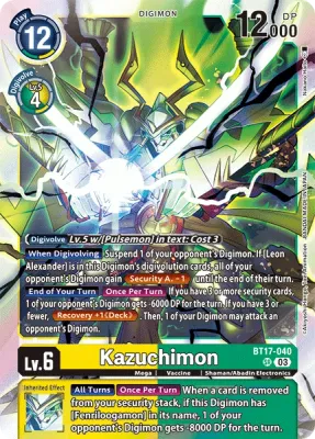 BT17-040 Kazuchimon, SR