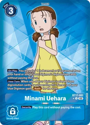 BT17-082 Minami Uehara, UC, Box Topper