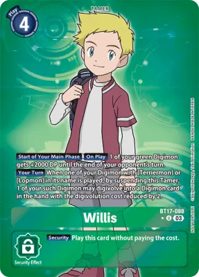 BT17-088 Willis, UC, Box Topper