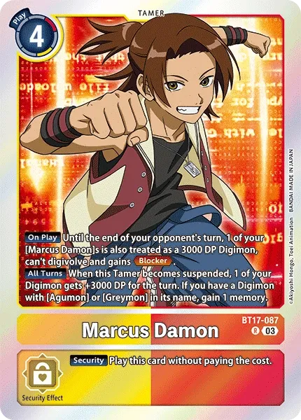 BT17-087 Marcus Damon, R