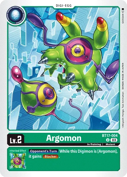 BT17-004 Argomon, UC