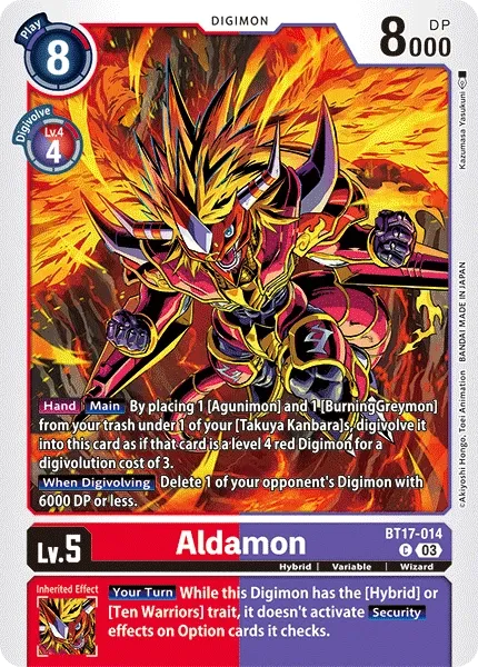 BT17-014 Aldamon, C