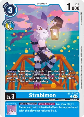 BT17-020 Strabimon, C