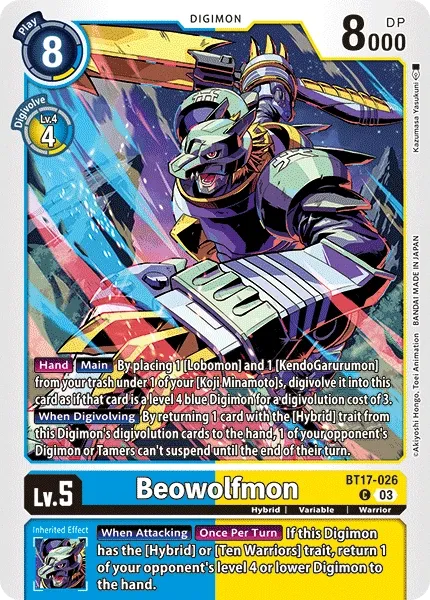 BT17-026 Beowolfmon, C