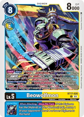BT17-026 Beowolfmon, C