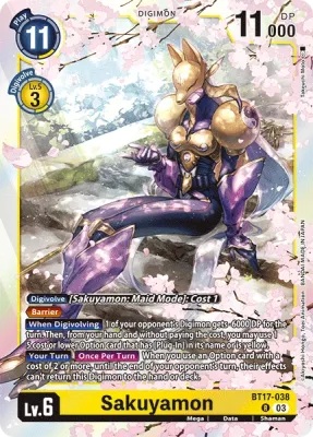 BT17-038 Sakuyamon, R
