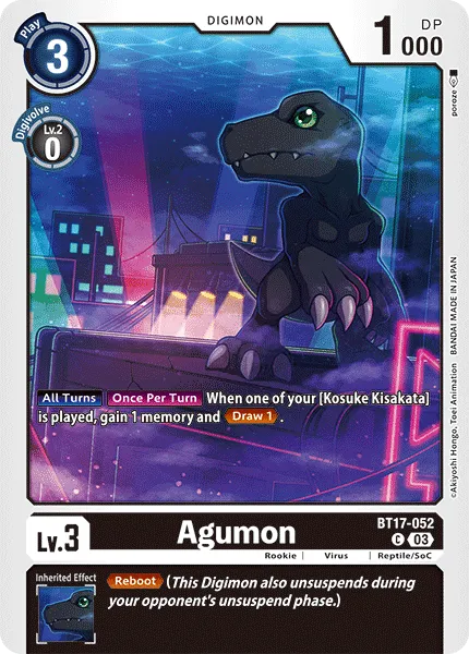 BT17-052 Agumon, C