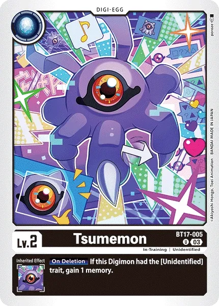 BT17-005 Tsumemon, UC