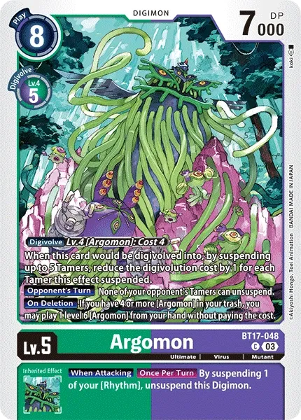 BT17-048 Argomon, C
