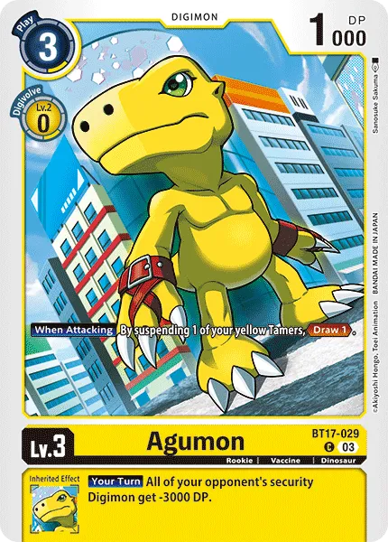 BT17-029 Agumon, C