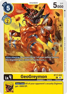 BT17-033 GeoGreymon, C