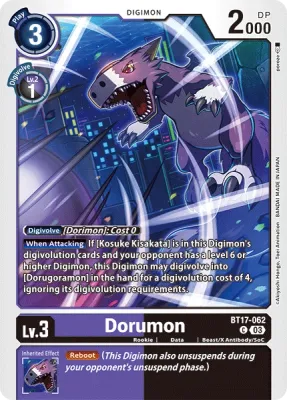 BT17-062 Dorumon, C