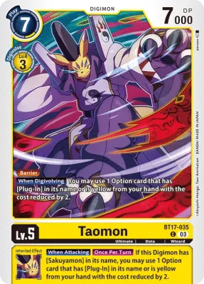BT17-035 Taomon, C