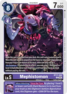 BT17-068 Mephistomon, C