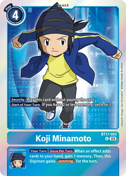 BT17-083 Koji Minamoto, R