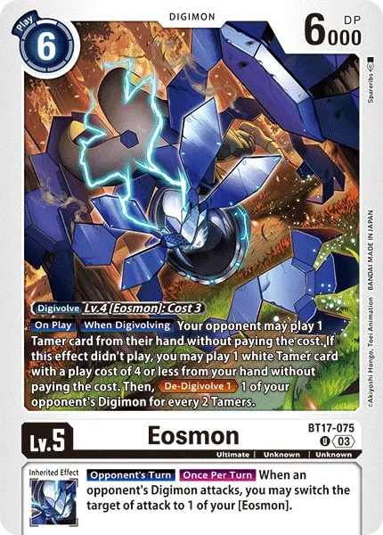 BT17-075 Eosmon, UC