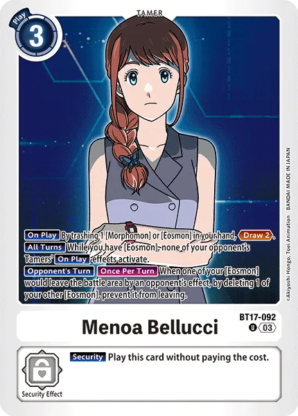 BT17-092 Menoa Bellucci, UC