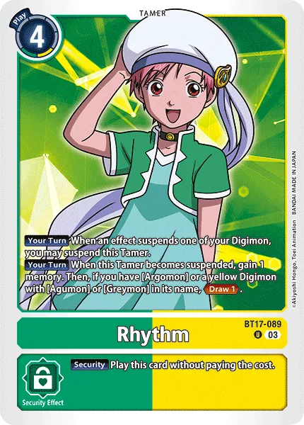 BT17-089 Rhythm, UC