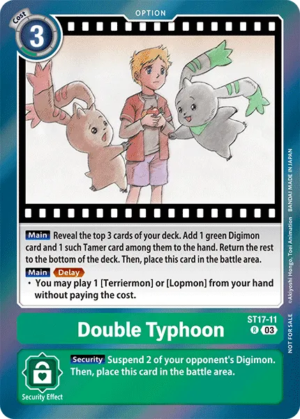 ST17-11 Double Typhoon, R (Box Topper)