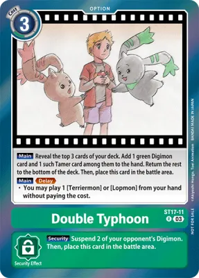 ST17-11 Double Typhoon, R (Box Topper)