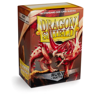 Dragon Shield Sleeves Matte - Ruby