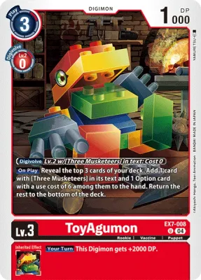 EX7-008 ToyAgumon, UC