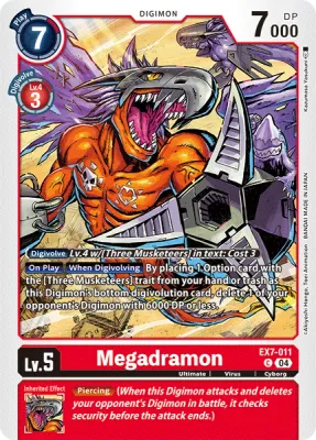 EX7-011 Megadramon, C