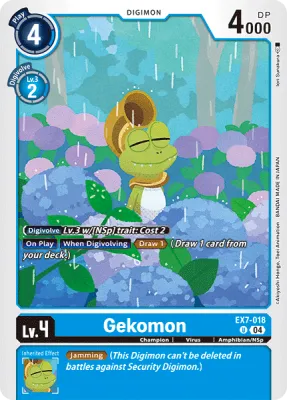 EX7-018 Gekomon, UC