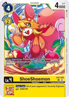 EX7-025 ShoeShoemon, UC