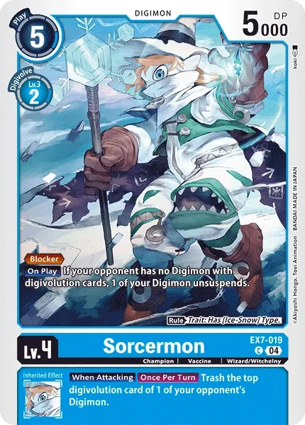 EX7-019 Sorcermon, C