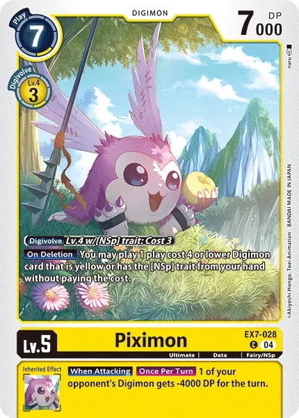 EX7-028 Piximon, C