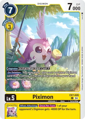 EX7-028 Piximon, C