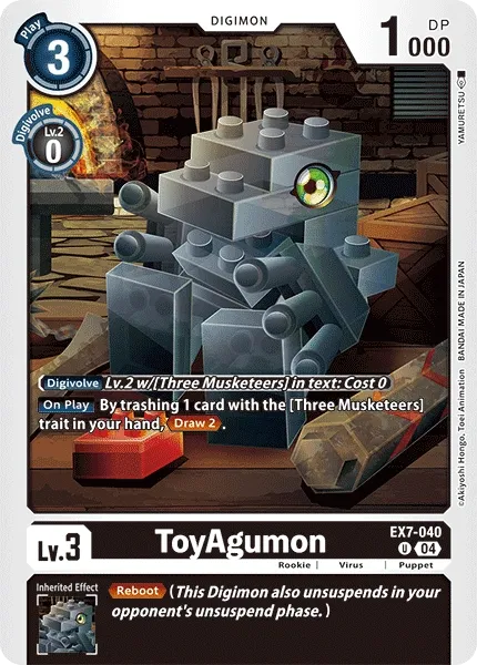 EX7-040 ToyAgumon, UC
