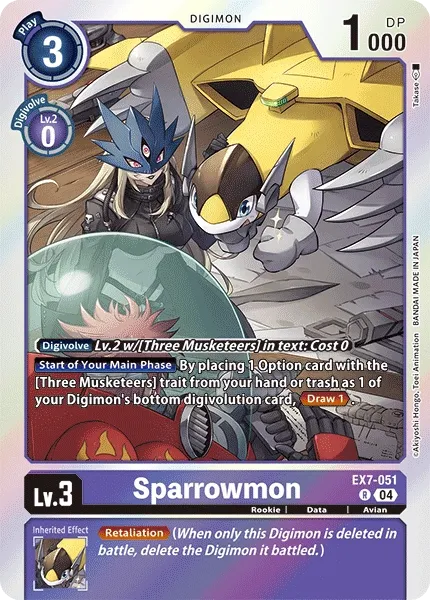 EX7-051 Sparrowmon, R