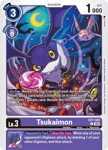 EX7-052 Tsukaimon, C