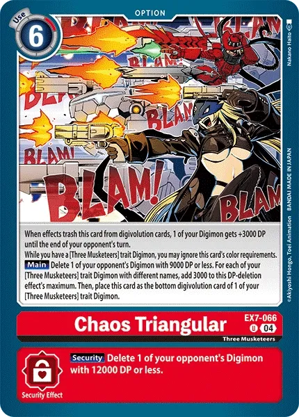 EX7-066 Chaos Triangular, UC
