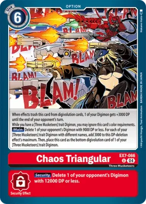 EX7-066 Chaos Triangular, UC